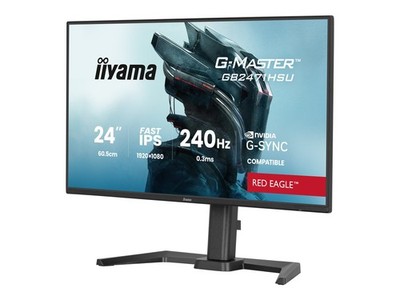 iiyama G-Master Red Eagle GB2471HSU-B1 24 Zoll FHD IPS LED 16:9 240 Hz Gaming