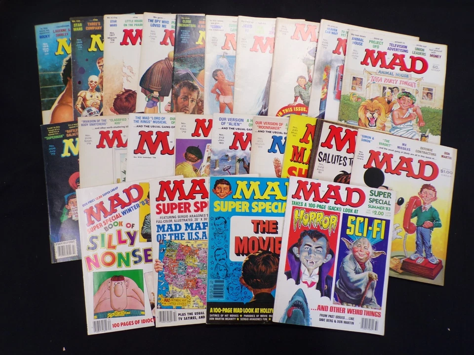 MAD MAGAZINE LOT OF (23) 1977 - 1983 E.C. PUBLICATIONS - Image 4 of 4