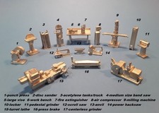 O scale Machine Shop Accessories