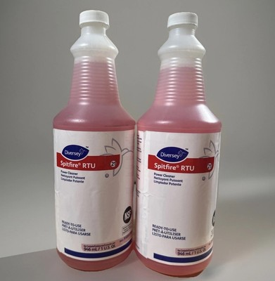 #ad #ad Diversey Spitfire RTU 21 Power Cleaner THREE PACK 32 oz bottles $20.77