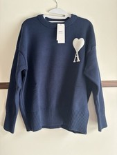AMI Paris Pullover dunkelblau