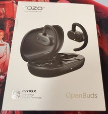 TOZO OpenBuds Bluetooth Wireless Dual Axis Earbuds Lightweight, Black