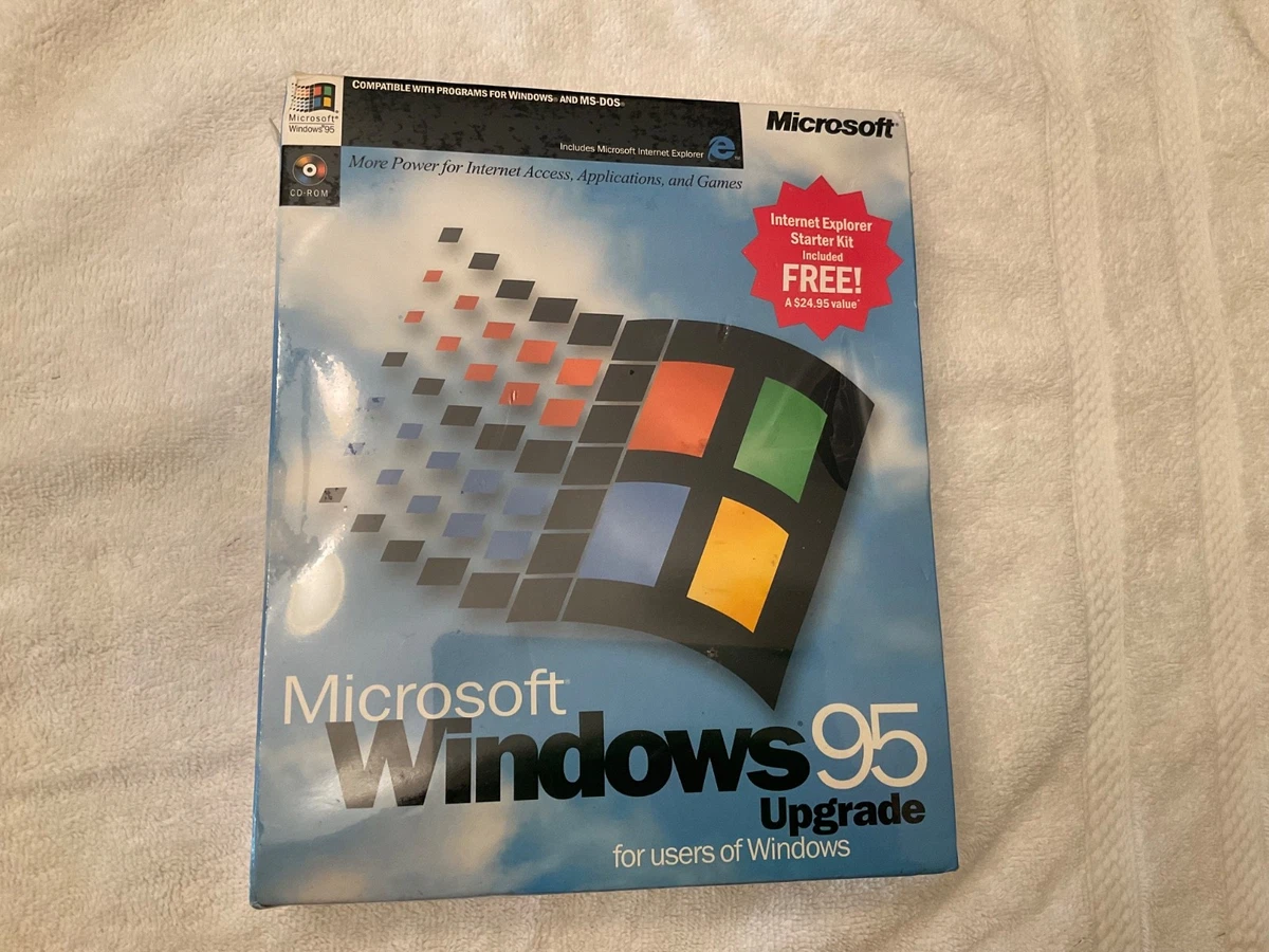Microsoft Microsoft Windows 95 CD Operating System Software for