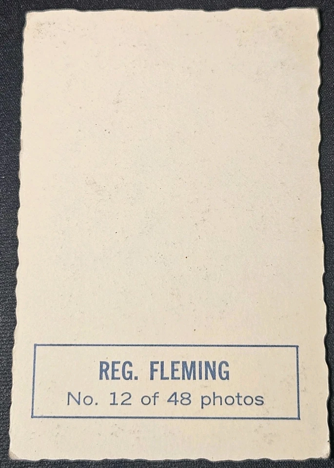 70-71 O-Pee-Chee Reg Fleming Deckle Edge 🔥🔥🔥 Buffalo Sabres  - Image 2 of 2