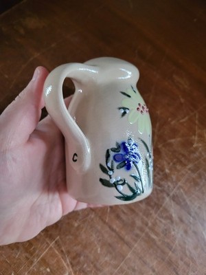 Salmon Falls Stoneware Wildflower Salt Glaze Salt or Pepper Shaker