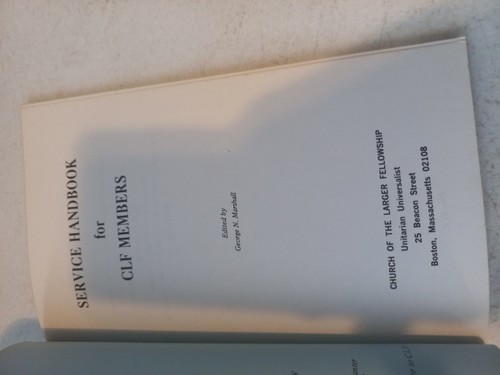 Service Handbook for CLF Members paperback – 1980 by George N. Marshall (Editor) - Bild 4 von 10