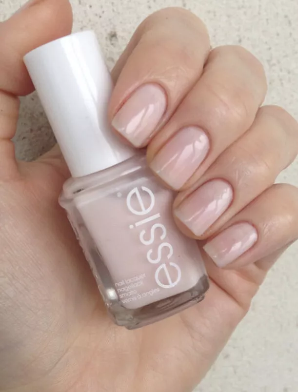 Ballet slipper nail polish top