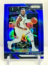 2018-19 Panini Prizm Blue Refractor #'d /199 Jae Crowder Utah Jazz No.183
