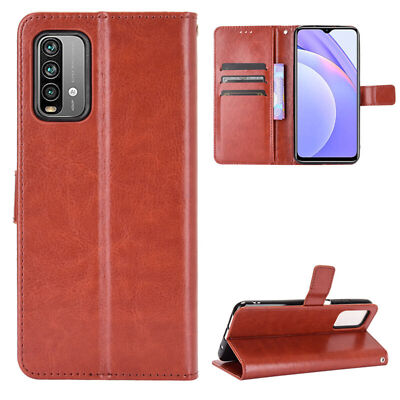 Leather Phone Protective Case Flip Phone Shell Case for / Redmi 9T Phone