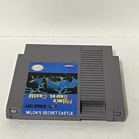 Milon's Secret  Castle -- NES Nintendo Original Classic Authentic Game TESTED