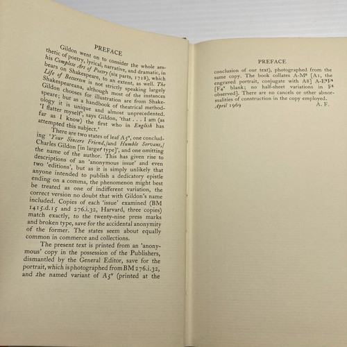 The Life of Mr. Thomas Betterton Charles Gildon Reprint of 1710 Hardcover - Picture 12 of 15