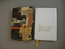 Treasured Thoughts 1968 Book-  Selections From Many Sources