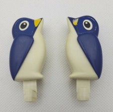 Merry-Go-Zoo Playrail No. 1028 BY TOMY 1978 Two Penguins Skaters Parts Pieces