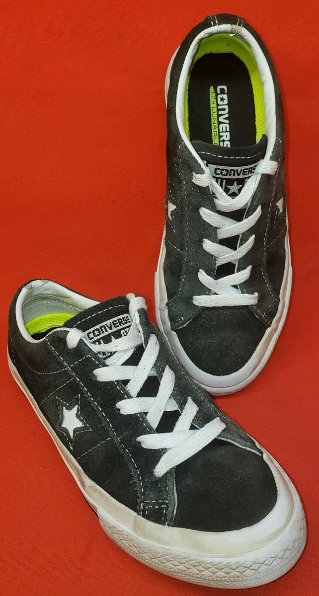 Converse negras top one star