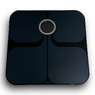 Fitbit Aria Wi-Fi Smart Scale Model FB201B Measures Body Weight