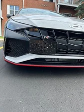 Front Bumper Tow Hook License Plate Bracket For Hyundai Elantra N 2022-2023 New