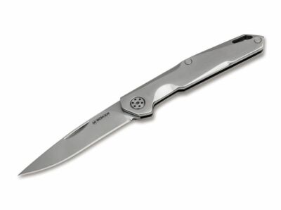 Böker Magnum Shiny Taschenmesser Slipjoint 8Cr13MoV Edelstahl Griff   01SC086
