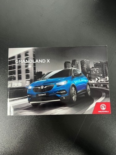 VAUXHALL GRANDLAND X OWNERS PACK / HANDBOOK / MANUAL + WALLET 2017~2022 (2018) ! - Picture 2 of 8