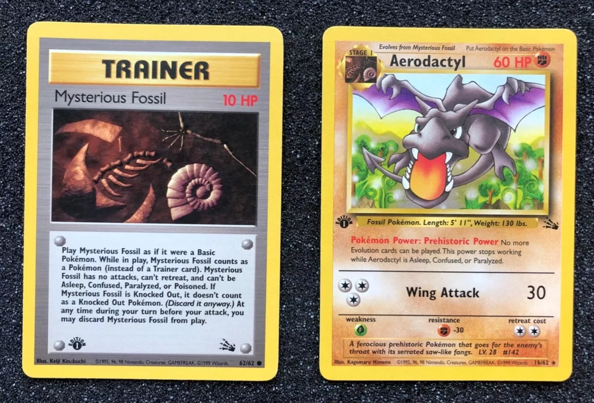 16/62 Aerodactyl Rare “Fossil” Nr. Mint – Mint – PokemonCardShop