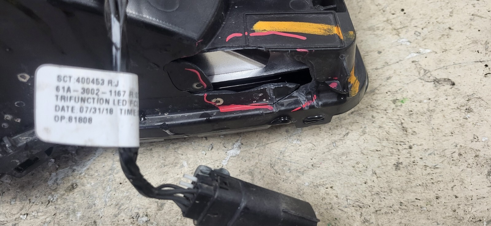 20152020 CADILLAC ESCALADE DAYTIME RUNNING LIGHT DRIVER SIDE LED OEM