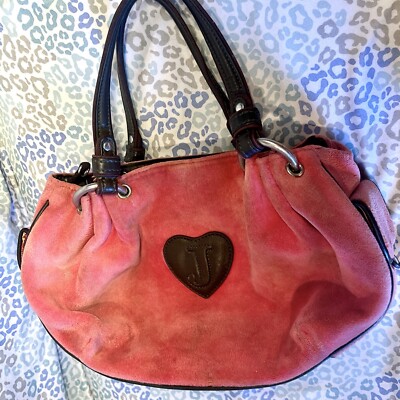 Pink Juicy Couture Purse Vintage Y2K Shoulder Bag Handbag