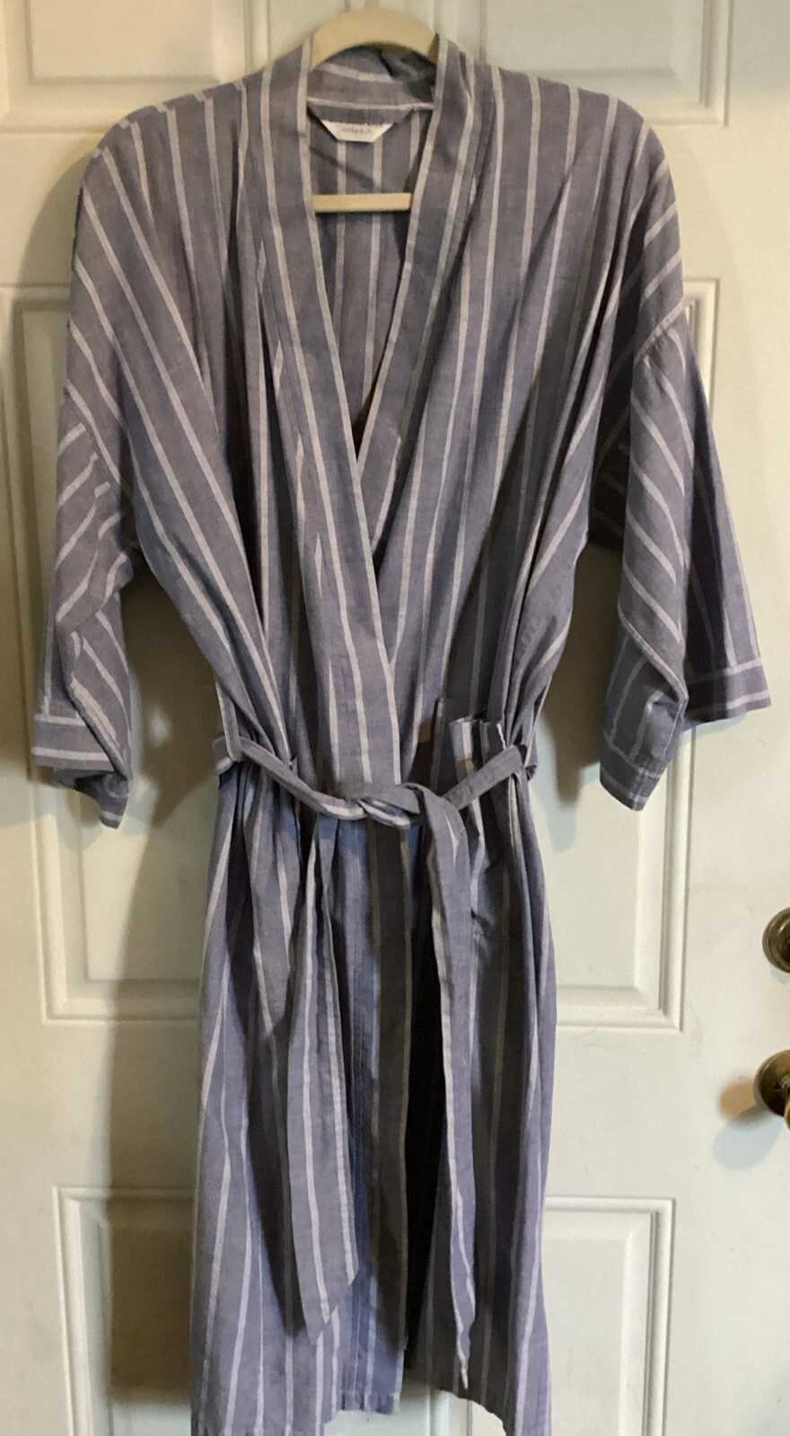 Robe rayée bleu et blanc Christian Dior Monsieur homme taille unique
