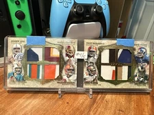 2012 Topps Five Star 8 Player Patch Booklet Andrew Luck RG3 Tannehill /5