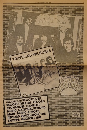 Traveling Wilburys Vixen Ivan Neville Steve Earle Cheap Trick SCENE 11/10/88 - Picture 19 of 21