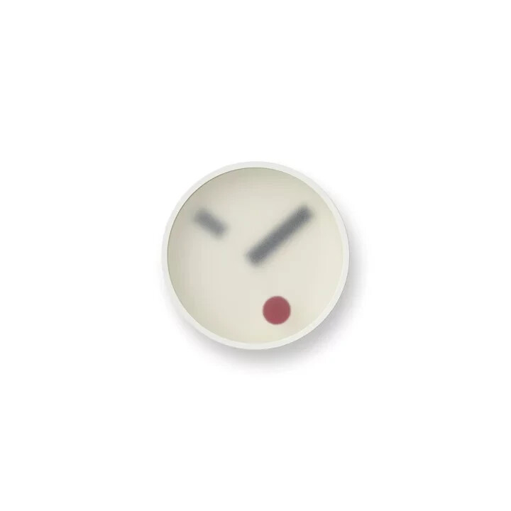 Lemnos Wall Clock kehai KM22-01 WH White 130x55mm New Japan