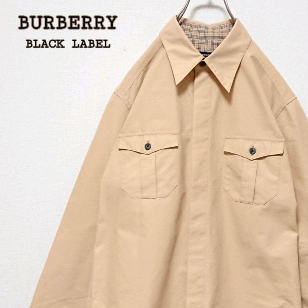 Burberry Nylon Shirt Jacket Men's Fashion from Japan