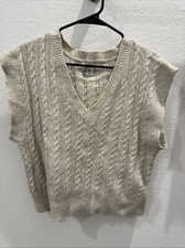 PREOWNED Cashmere And Cupcake Sweater Vest