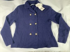 NWT ZARA Black 100 Merino Wool Double Breasted Blazer MSRP 89.90 Size XL