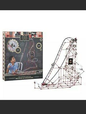 F.A.O Schwarz 753 Piece Custom Build-A-Coaster New In Original Box