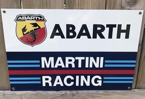 Lancia Team Martini Racing Reproduction Garage Sign