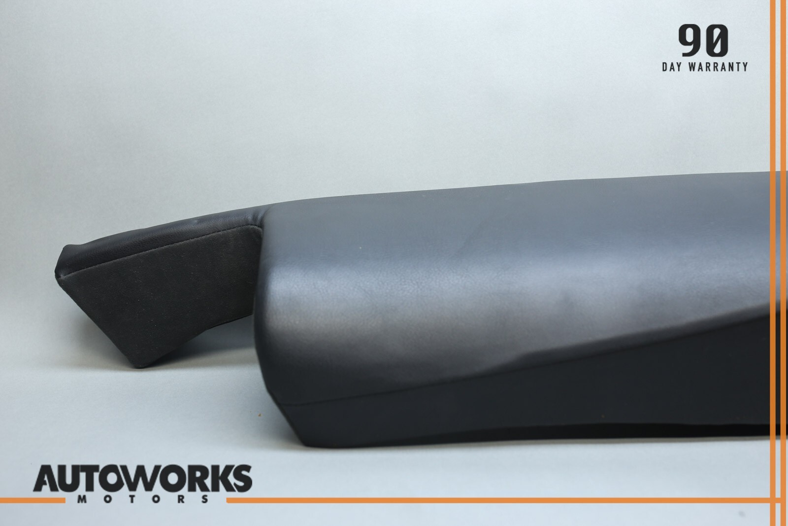 04-08 Maserati Quattroporte M139 Rear Right Seat Bolster Cushion Trim Black OEM