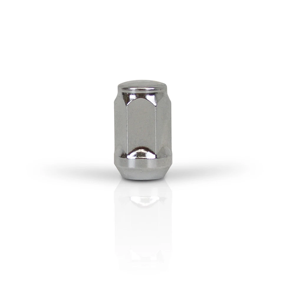 20 piezas tuercas de rueda cromadas abultadas bellota 12x1,5 extremo cerrado 1,38" de alto 3/4" hexagonales Foto 2 de 4