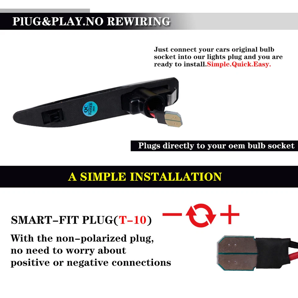 Luz de señalización lateral LED ámbar para BMW E65 E66 E67 745i 750i 760i B7 serie 7 02-08 Foto 3 de 4