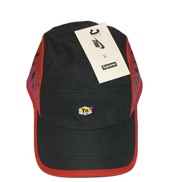 Supreme Nike Air Max Plus Running Hat Cap Black Fw20 DS Pink Red for sale online | eBay