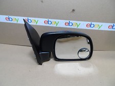 2008 Ford F-250 SD DRIVER side Mirror Manual Used Black Texture #2573-A