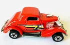 Hot Wheels Blackwall 1986 ZZ Top 3 Window ‘34 Ford Coupe Red Rock N Roll Car