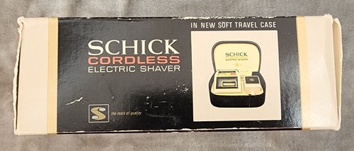 Afeitadora eléctrica inalámbrica Schick modelo 222 de colección - solo piezas/reparación - se vende como está - Imagen 16 de 17