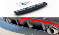 CUP Diffusor Ansatz Schwarz FüR Hyundai I30 N MK3 Fastback Heck Splitter Hinten