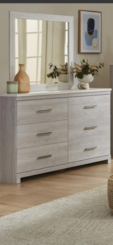 Brand New Made in America Pre-assembled 6 Drawer Dresser without the Mirror