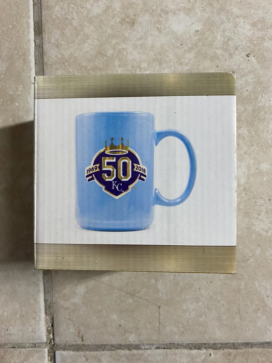 Kansas City Royals 50th Season Ceramic Coffee Mug SGA 7/22/18, Limited to  10,000 | eBay