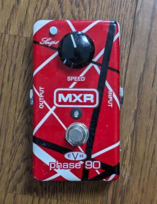 MXR EVH PHASE 90 Gitarrenpedal Ver Eddie Van Halen Power 9 V Typ Batterievers...