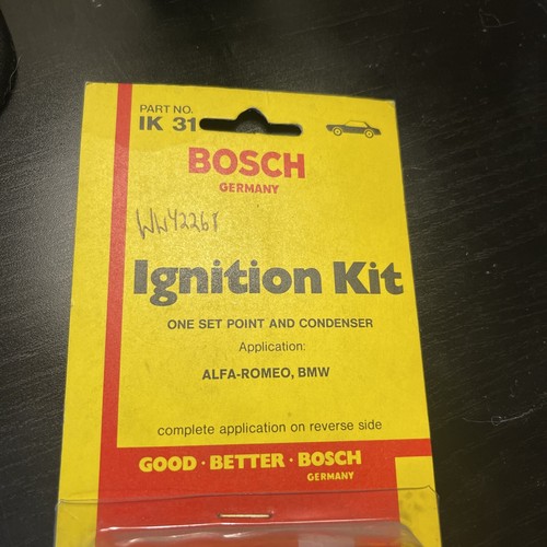 VINTAGE NEW OLD STOCK BOSCH IGNITION KIT IK 31 1969-70 BMW E9 2500 2800 CS E10 - Picture 4 of 22
