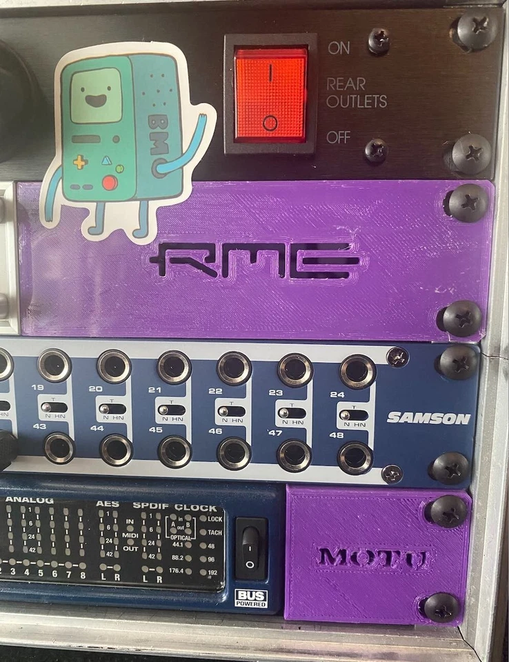 Custom Replacement Rack Ears for MOTU Traveler MK3 Firewire Audio Interface - Image 2 of 3