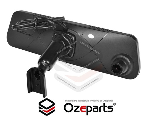 9.6" 1080P FHD Rear View Mirror Dash Camera Kit For Mitsubishi Outlander ZE - ZL - Picture 5 of 7