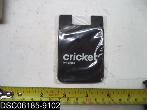 QTY=150: Cricket Wireless Single Card Holder With Adhesive Back - product listing photo