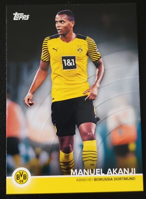 Topps Dortmund BVB Team-Set 2021/22 - Manuel Akanji